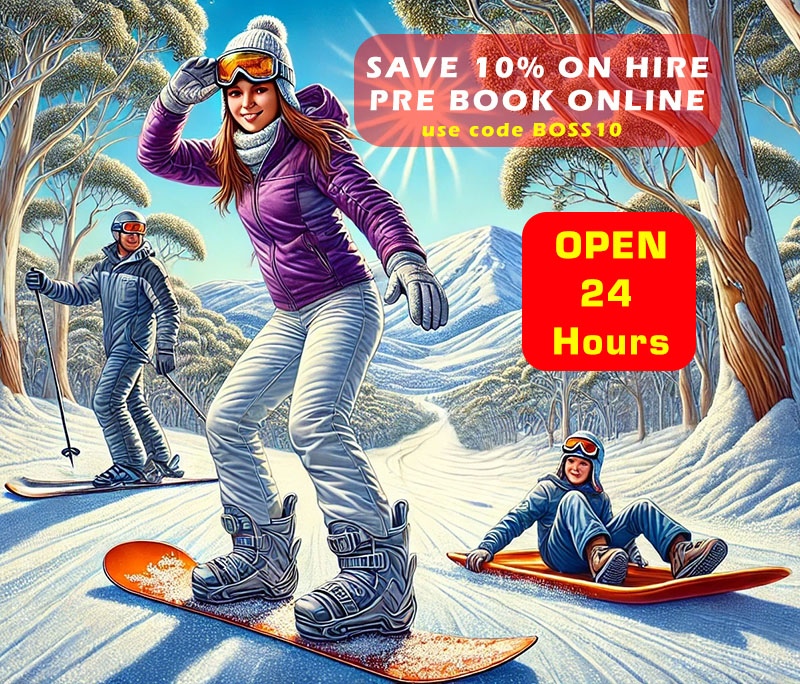 Boss Outdoor Sports - Leaders in Discount Ski, Snowboard and Chain Hire