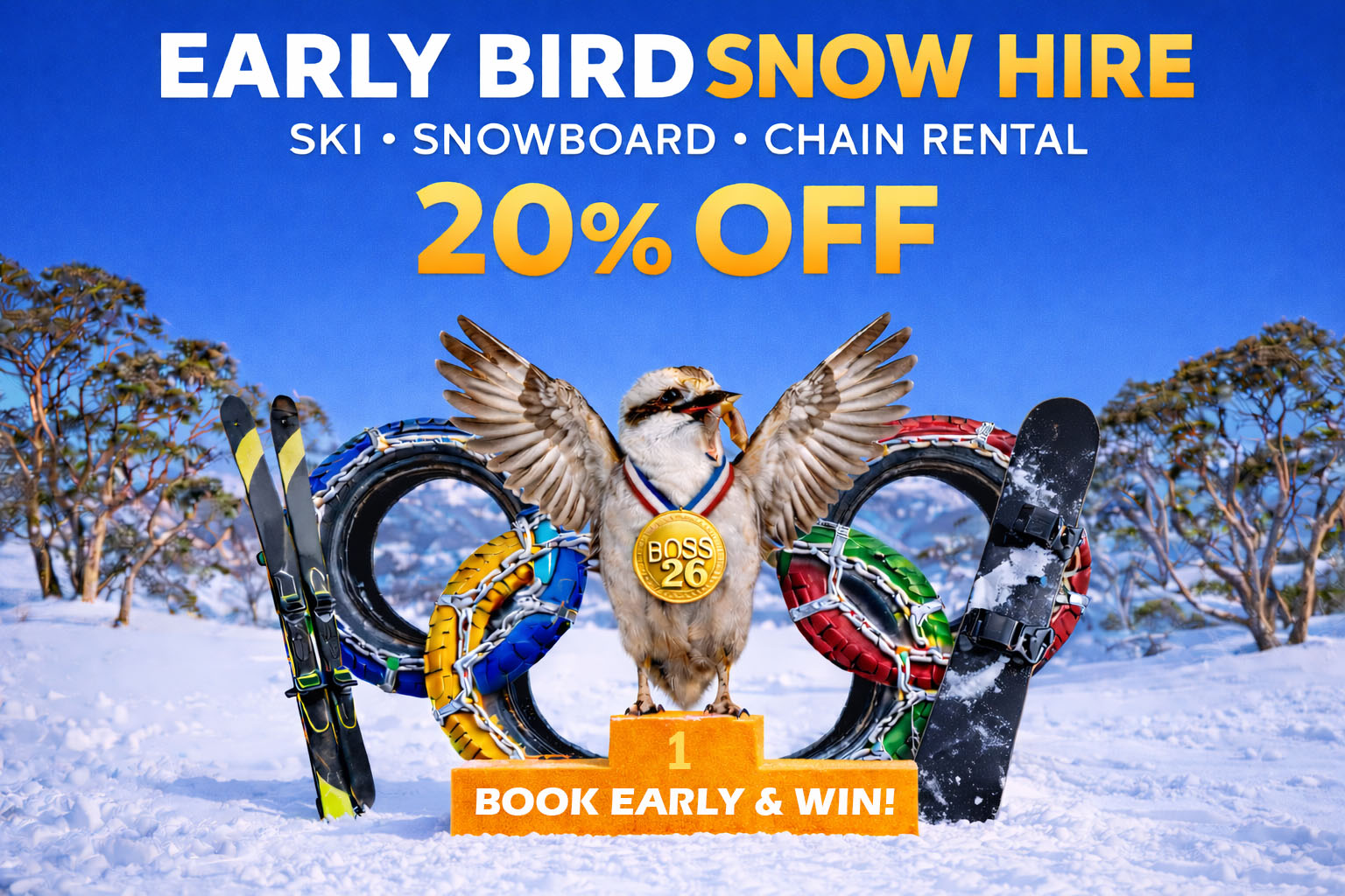 Early Bird Offer- Save 20%